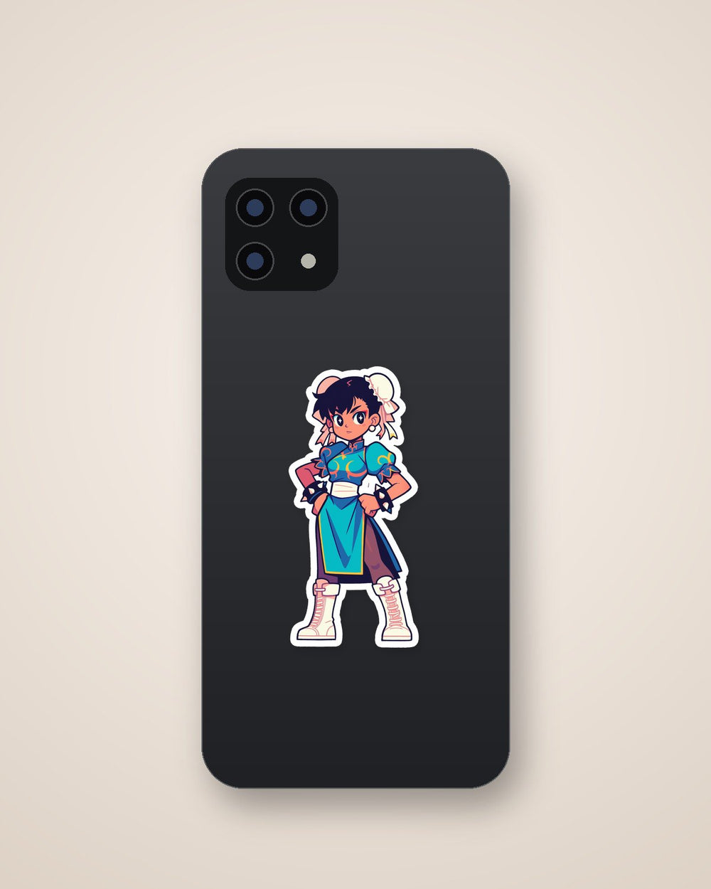 Chun-Li Kawaii Sticker