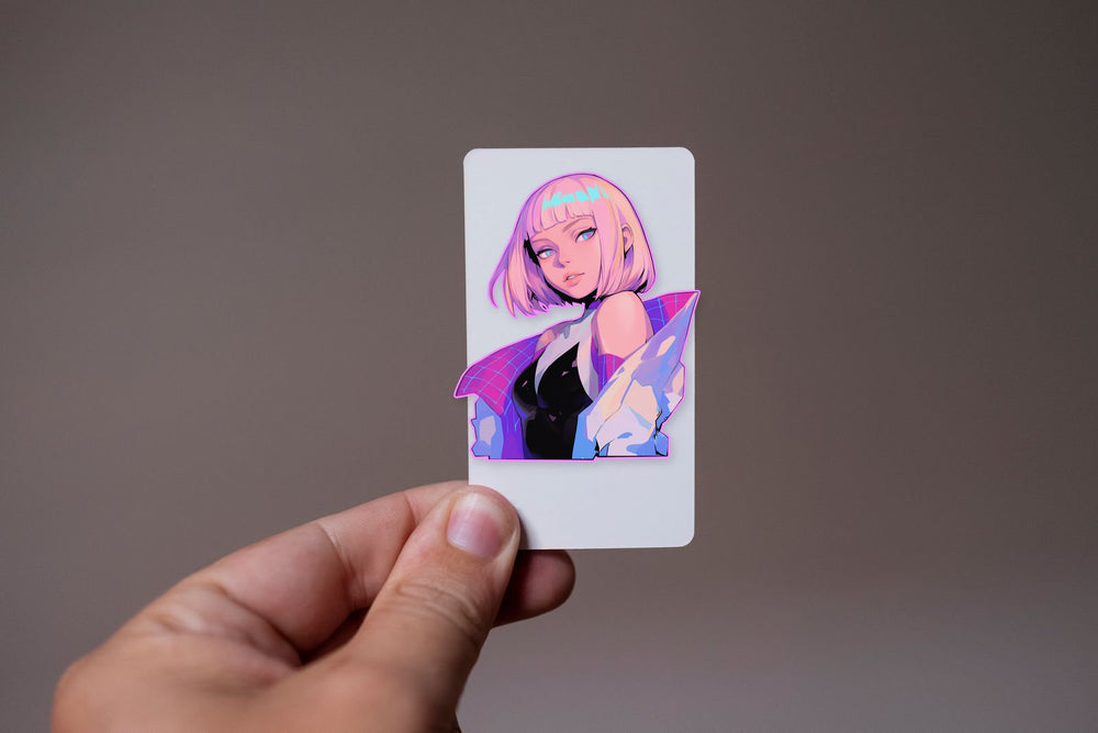 Gwen Stacy Spider-Verse Sticker
