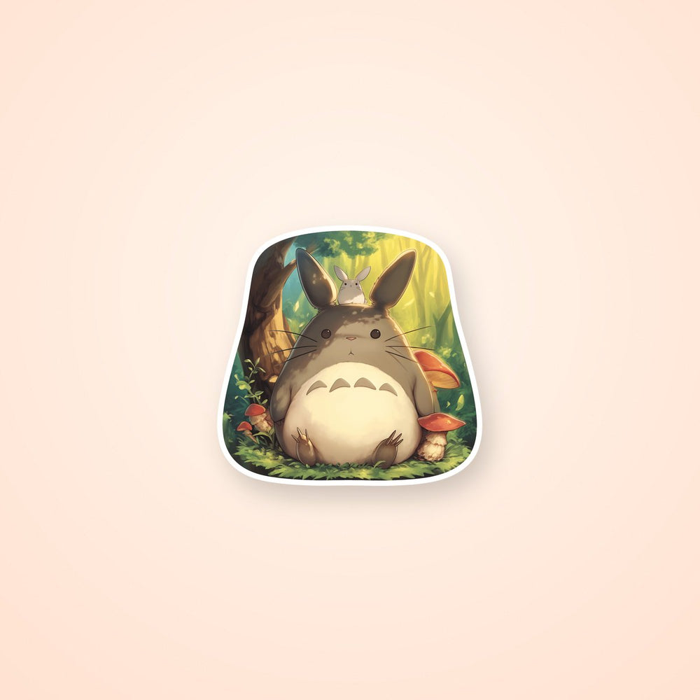 Totoro Forest Anime Sticker