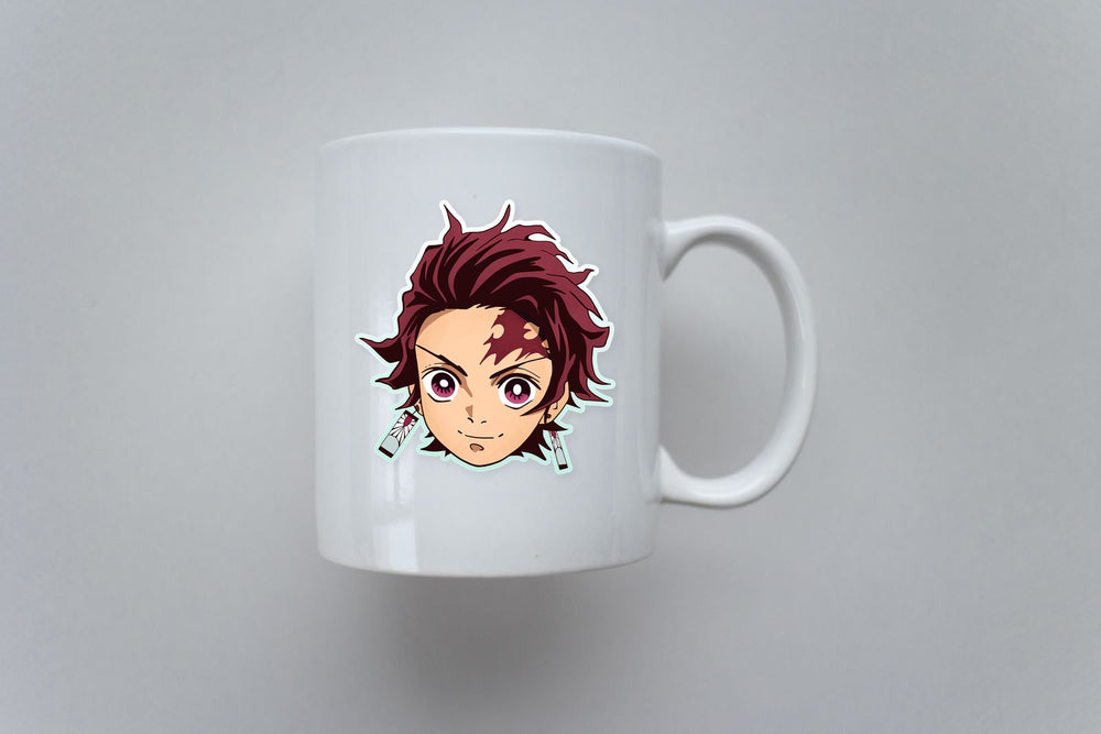 Demon Slayer Tanjiro Kamado Head Sticker