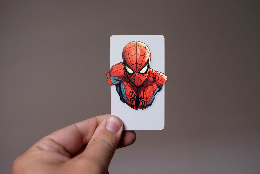 Marvel Aesthetic Spider-Man Bust Sticker