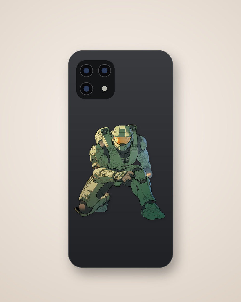 Halo Master Chief Battle Pose Sticker