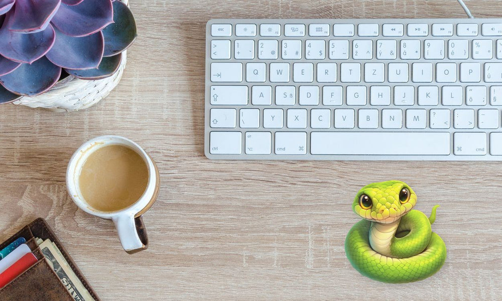 Big-Eyed Snake Sticker