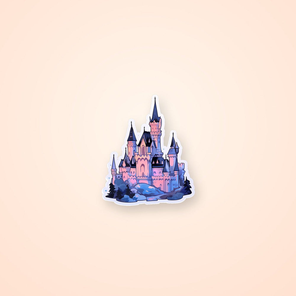 Pastel Castle Aesthetic Sticker