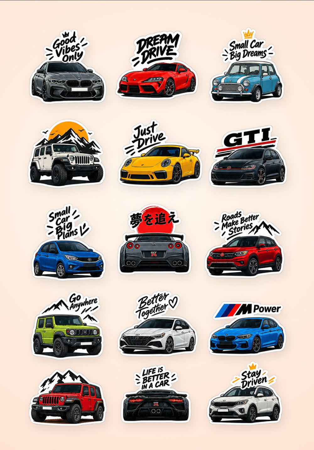 Travel & Adventure Sticker Pack 2